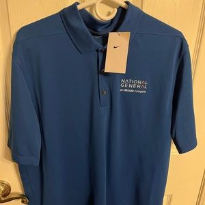 Blue Nike Polo Shirt